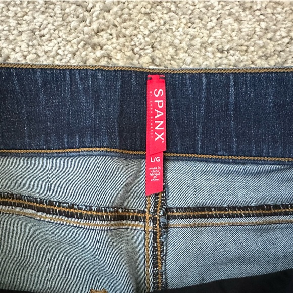 Women’s SPANX Distressed Pull on Skinny Jeans - Picture 10 of 10